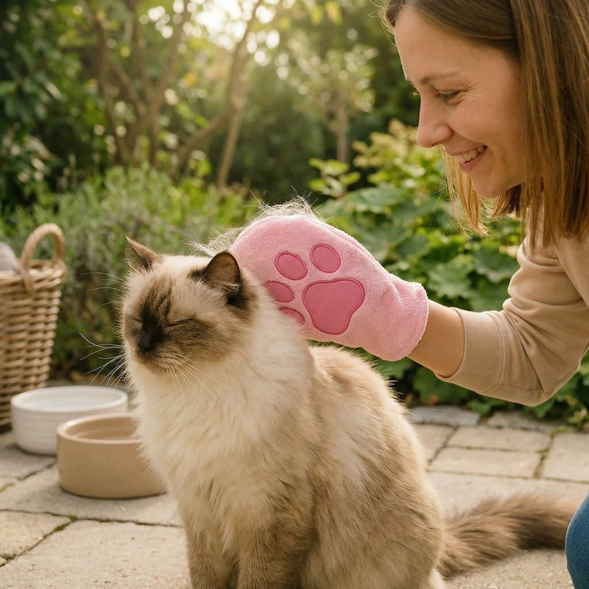Microfibre Cat Drying Glove – cat product view 6