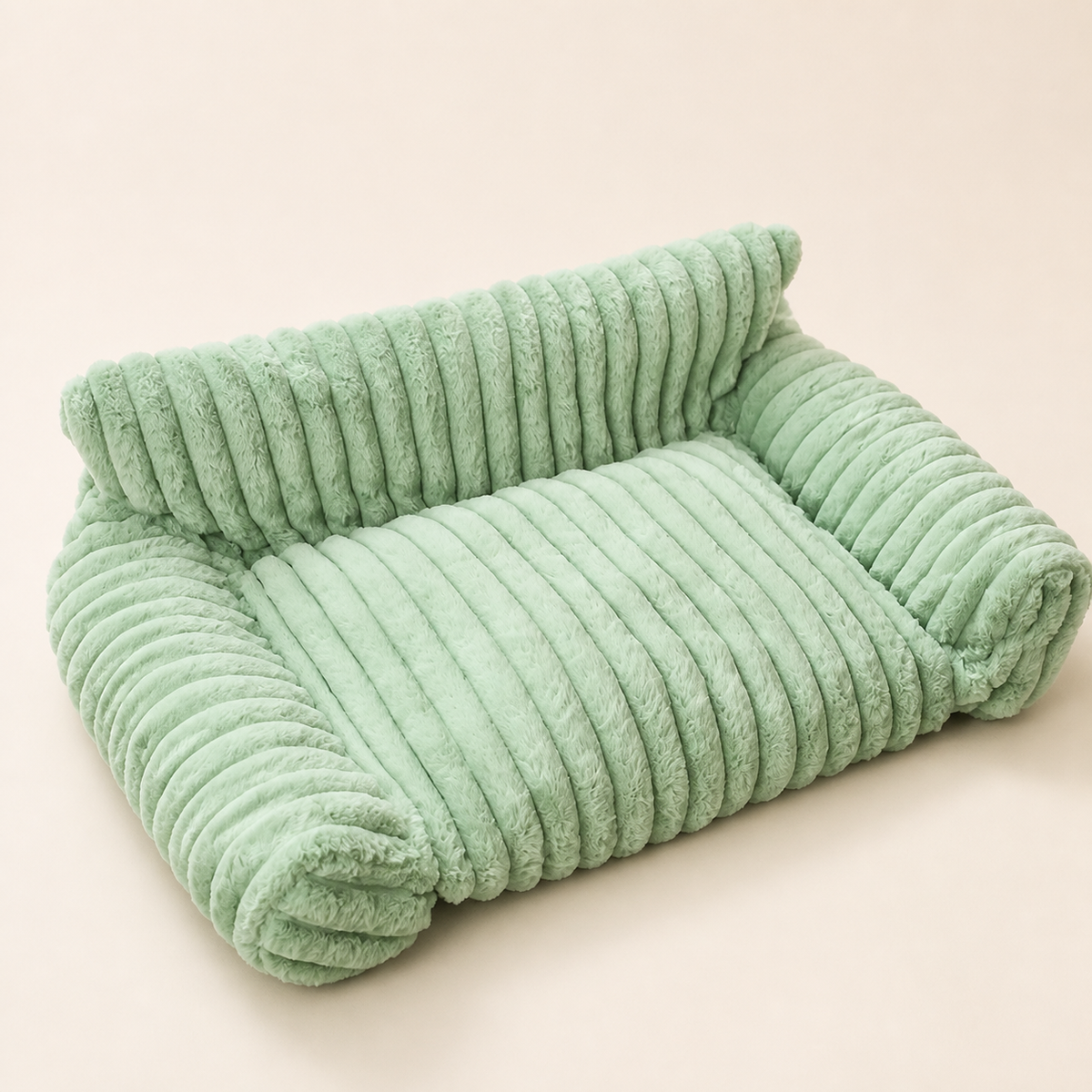 Fluffy Cloud Cat Sofa Bed with Soft Bolsters & Washable Covers – cat product view 12