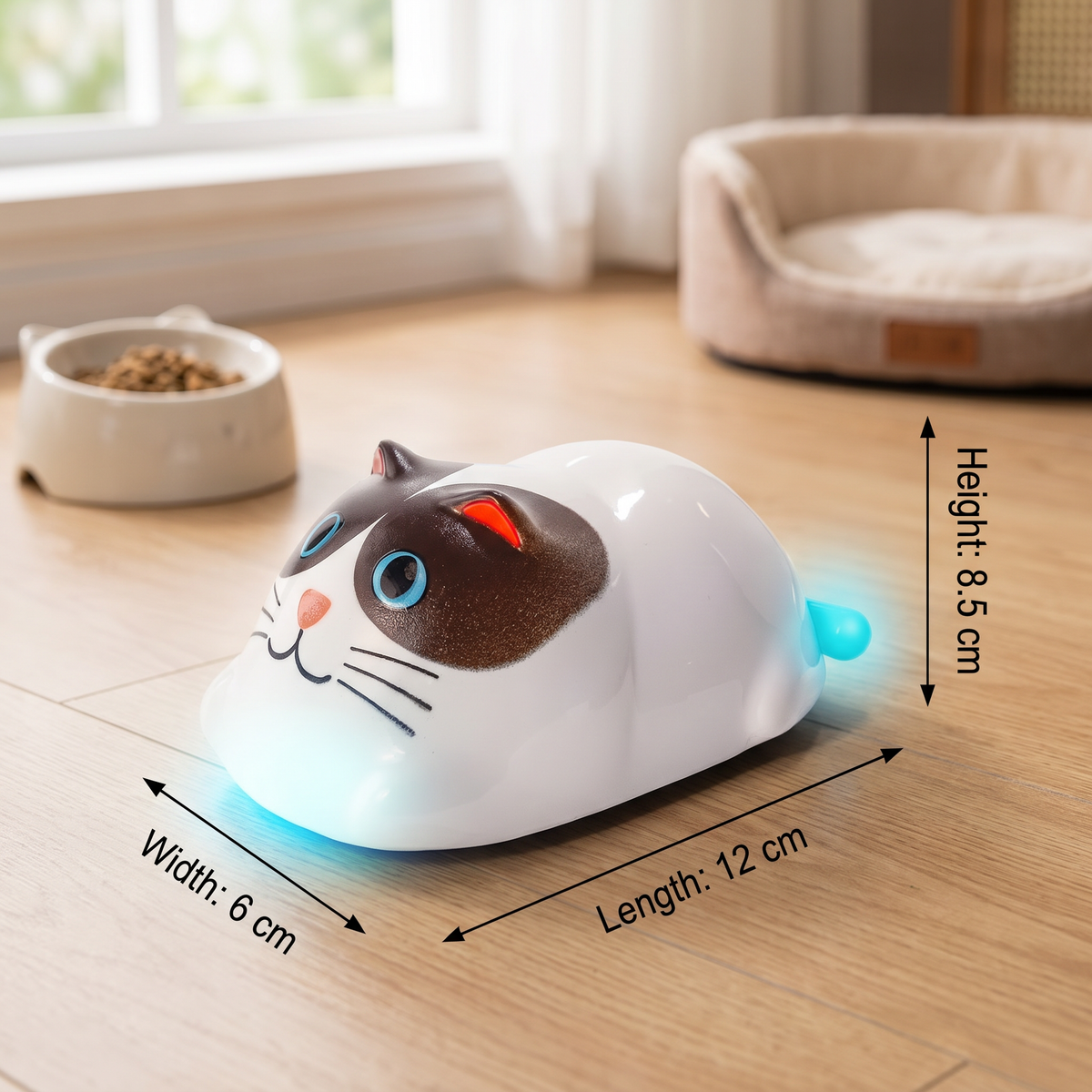 Touch-Activated Smart Cat Robot Toy – cat product view 5