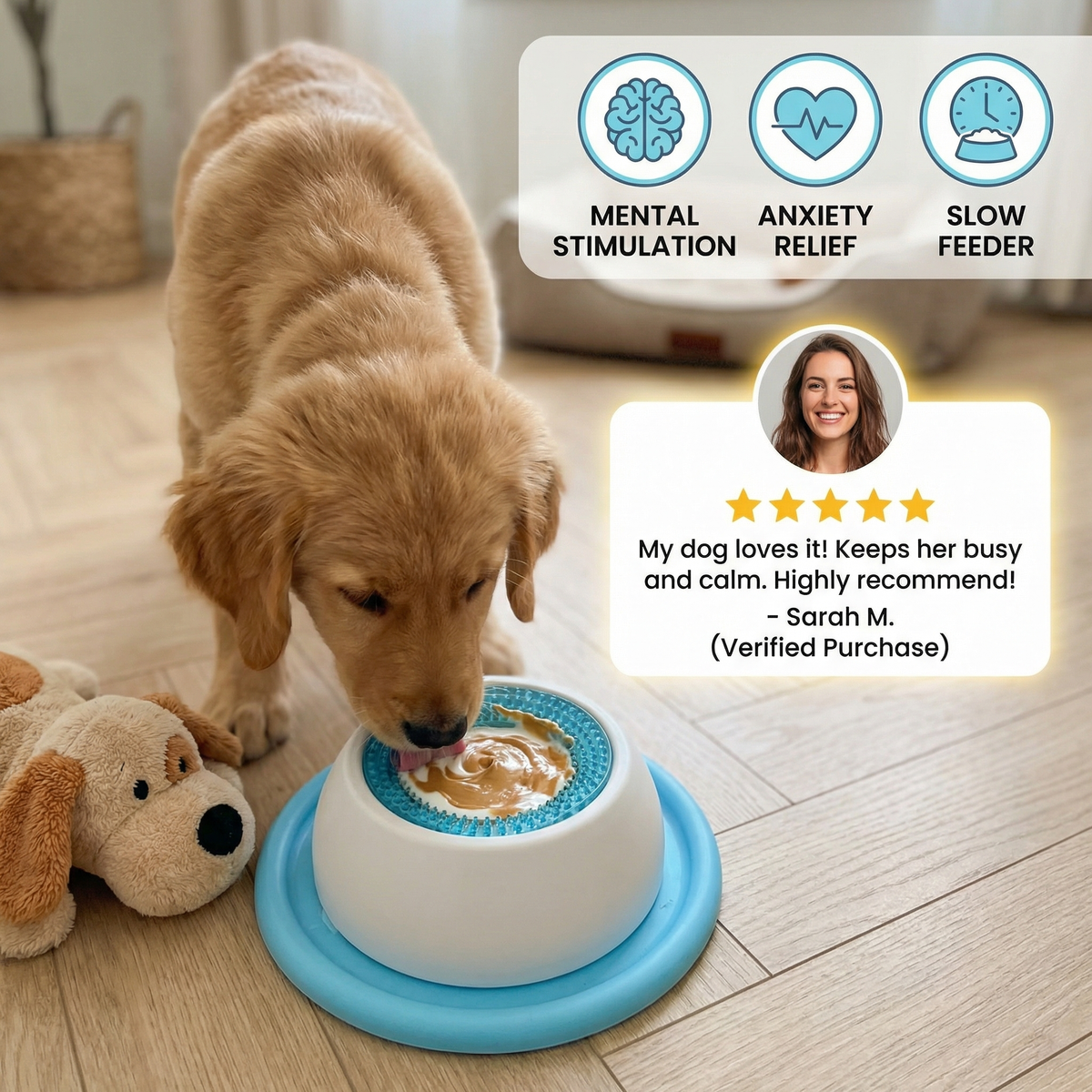 Dog Lick Mat & Slow Feeder - product image 2