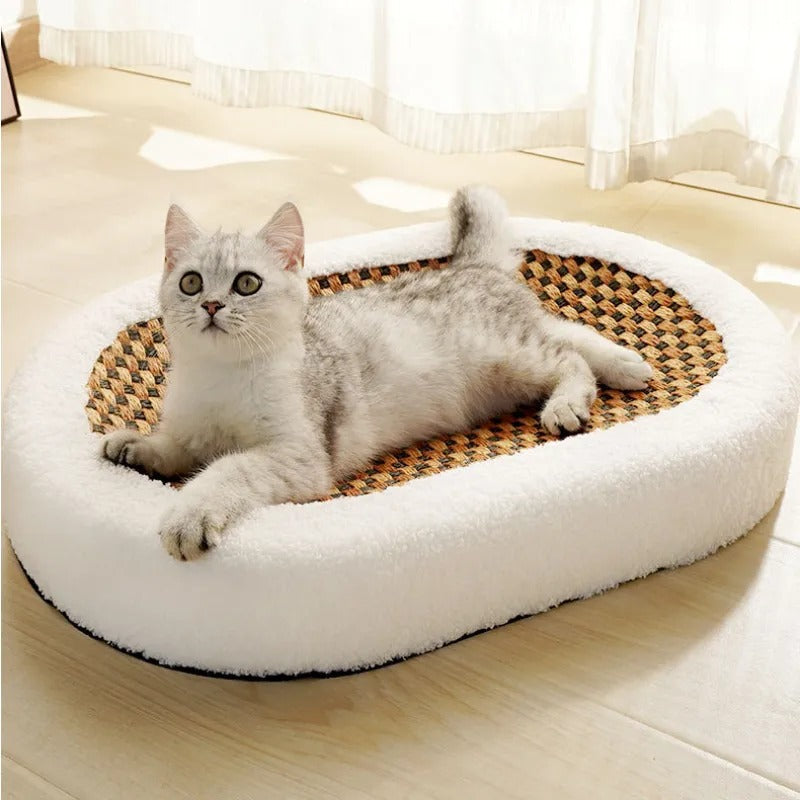 Sculpted Cat Scratcher Bed – cat product view 4
