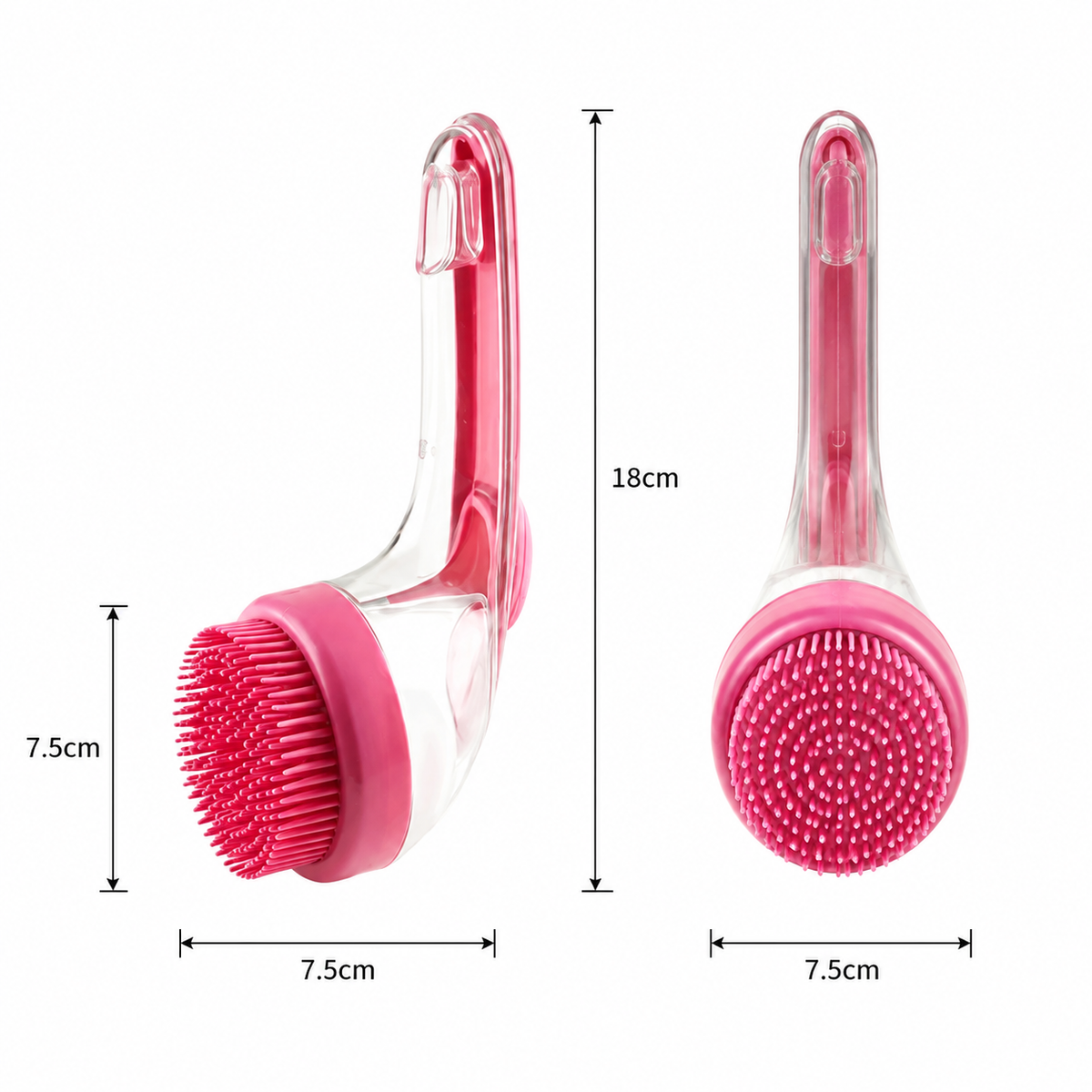 2-in-1 Silicone Dog Bath & Massage Brush – dog product view 5