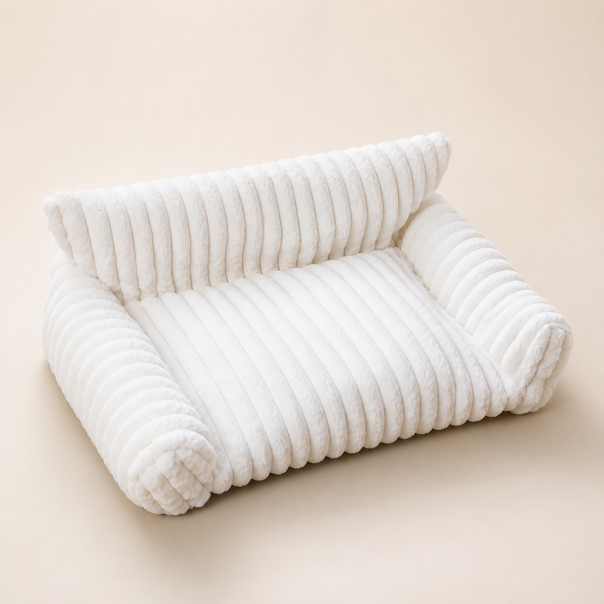 Fluffy Cloud Cat Sofa Bed with Soft Bolsters & Washable Covers – cat product view 8