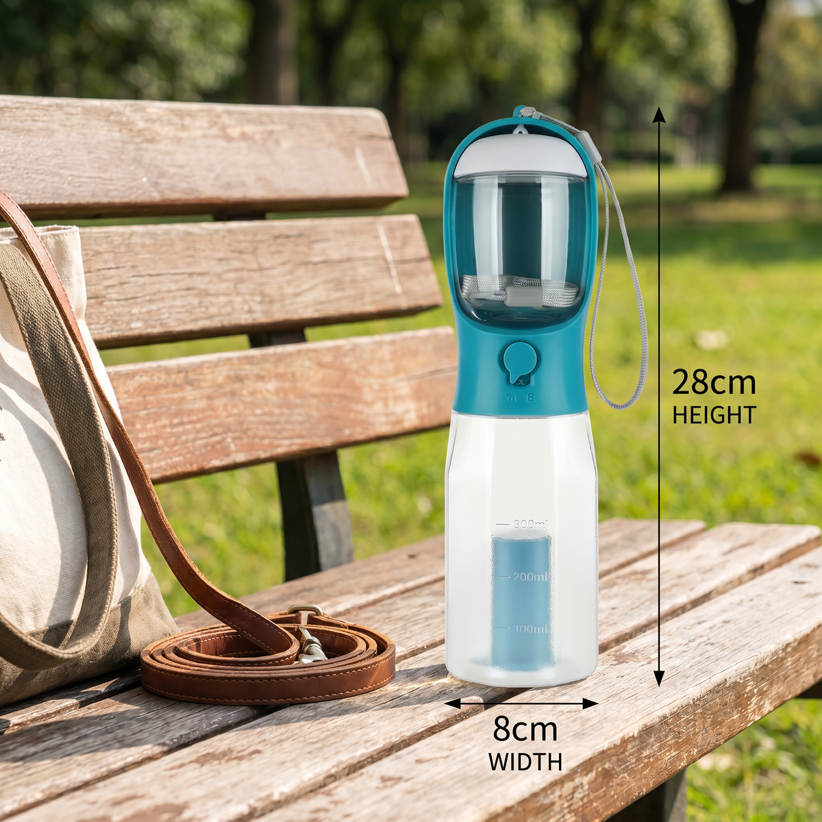 3-in-1 Dog Travel Water Bottle – dog product view 5