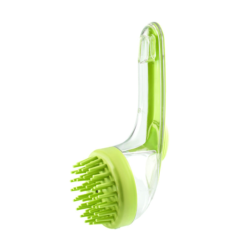 2-in-1 Silicone Dog Bath & Massage Brush – dog product view 6