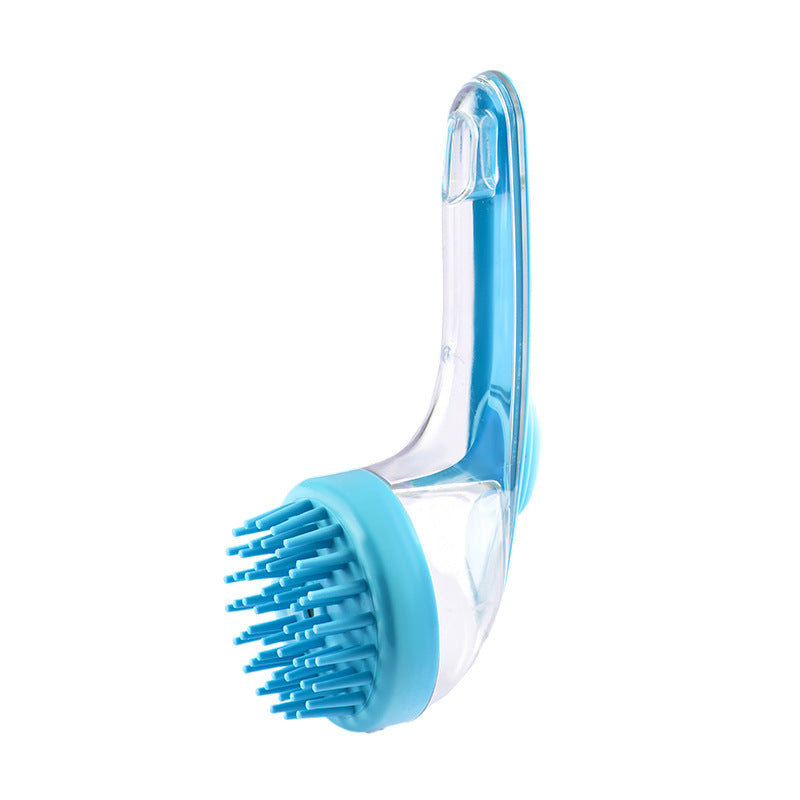 2-in-1 Silicone Dog Bath & Massage Brush – dog product view 9