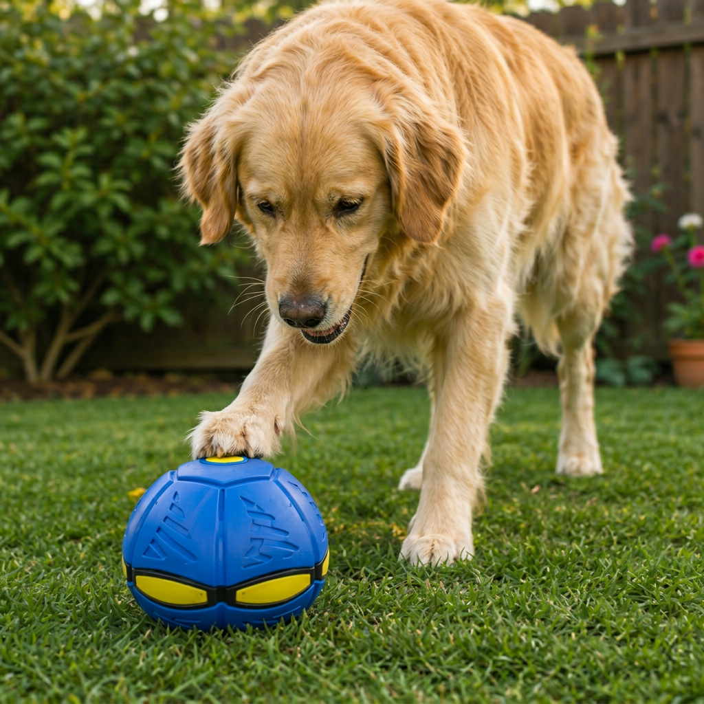 Flying Fetch Dog Ball - product image 1