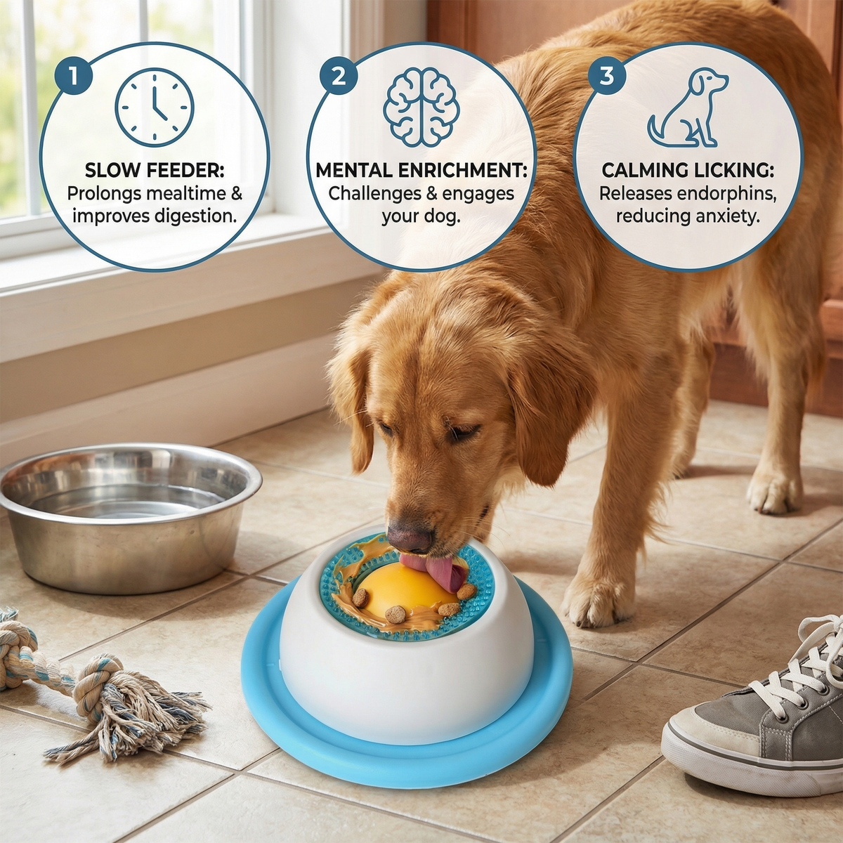 Dog Lick Mat & Slow Feeder - product image 3