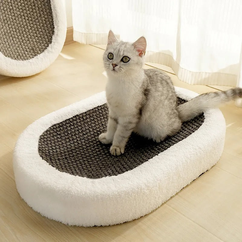 Sculpted Cat Scratcher Bed – cat product view 5