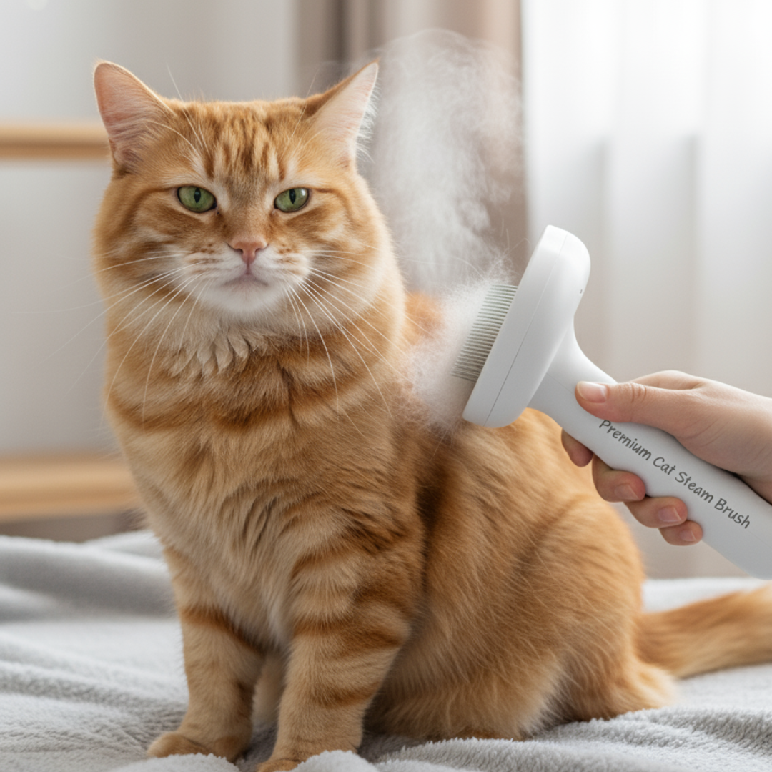 Cat Steam Brush – cat product view 2